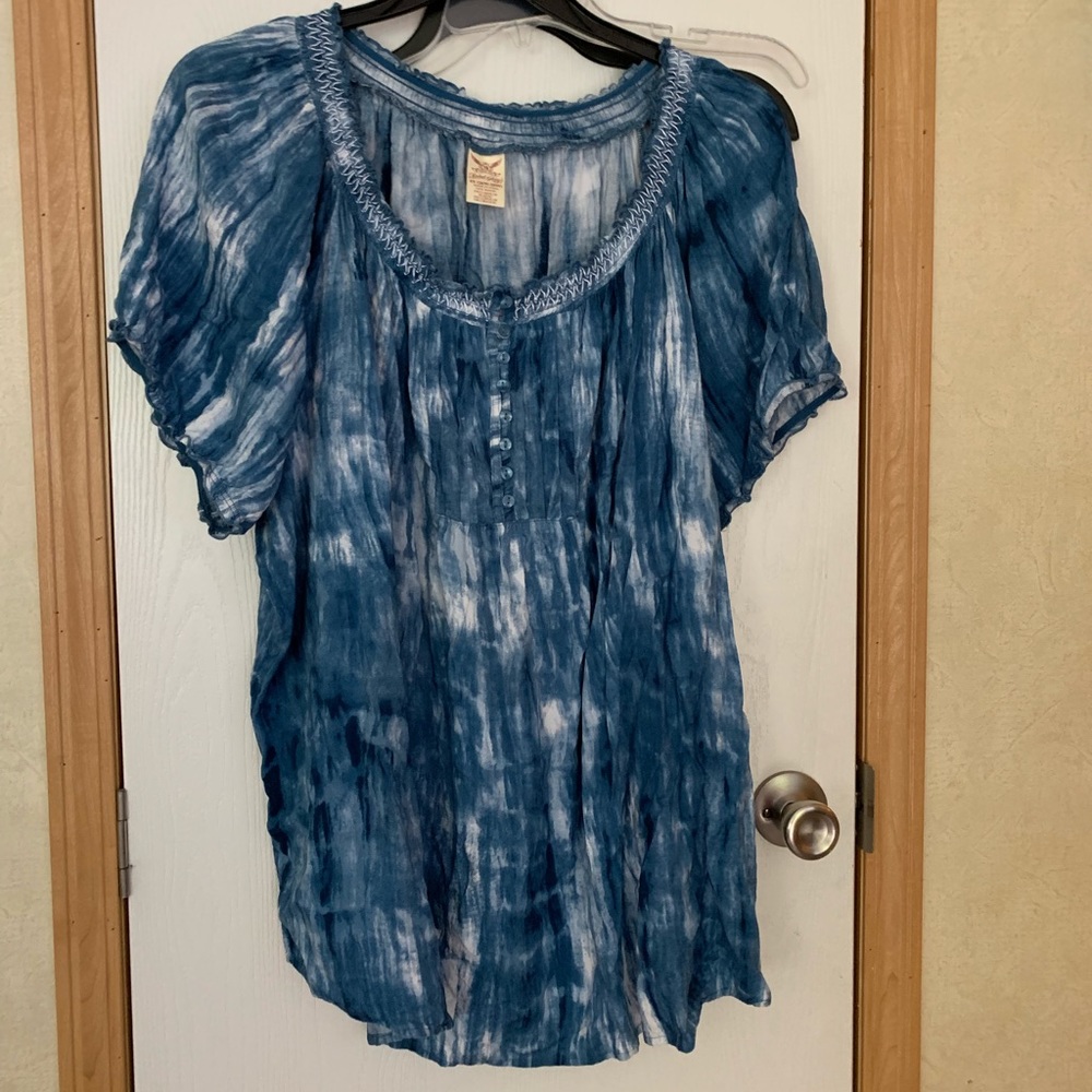 Faded Glory peasant top